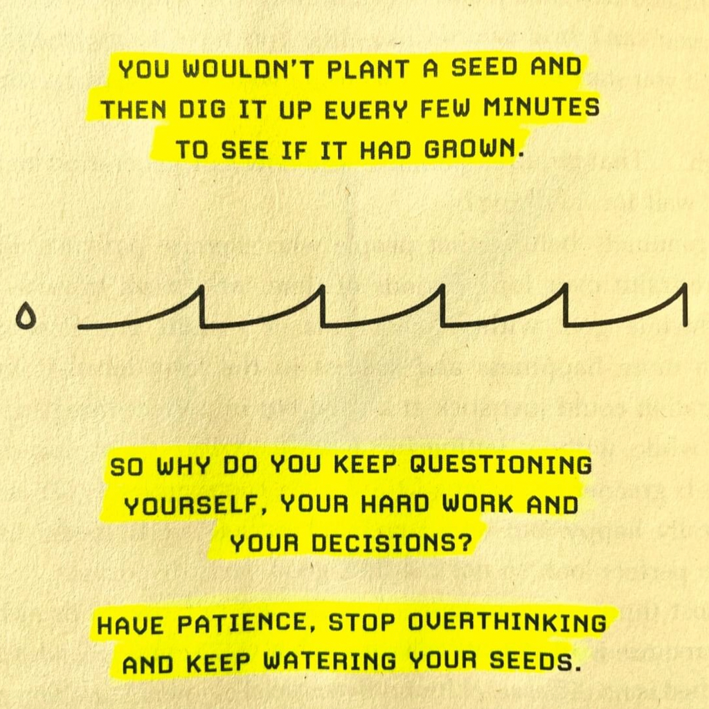 Monday Inspiration: Be patient with yourself