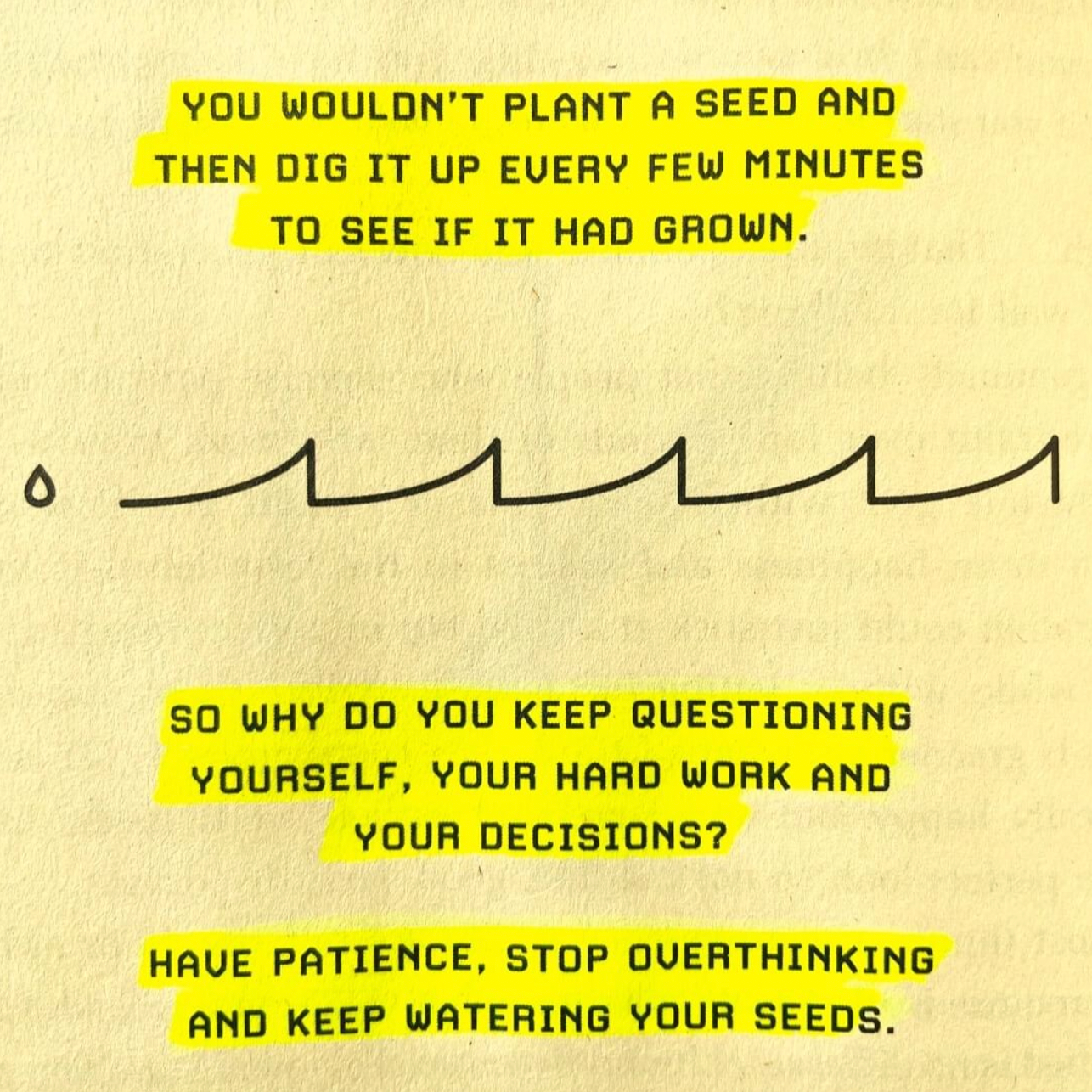 Monday Inspiration: Be patient with yourself